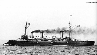 Croiseur cuirasse D ENTRECASTEAUX 1896